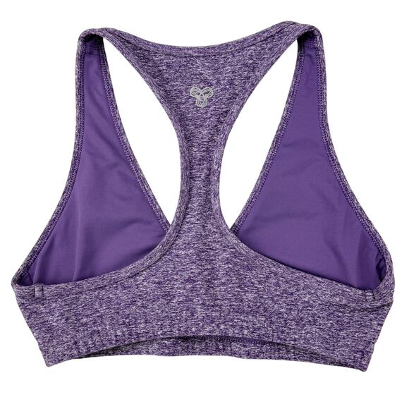 TNA Aritzia Action Tread Sports Bra Sz XS Heathered Purple - Picture 4 of 5